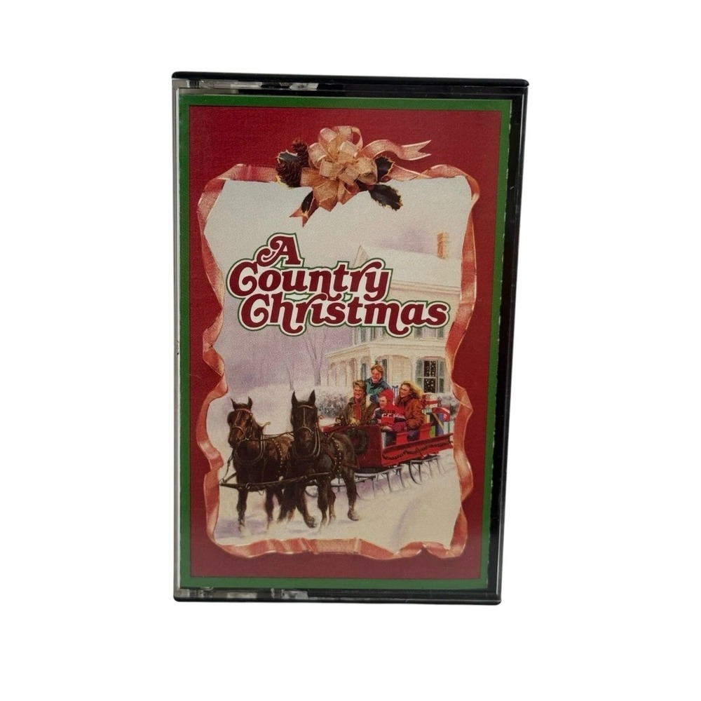 A Country‎ Christmas Tape 3 Cassette Readers Digest 1992 Various Artists Holiday